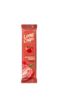 Kartupeļu plāksnītes LongChips ar tomātu garšu