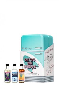Komplekts Retro Refrigerator Gin Set 8x0.05L